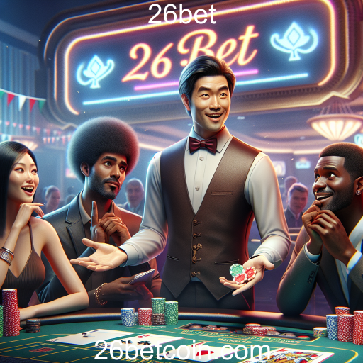 Descubra a Experiência do Casino Ao Vivo no 26bet